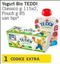 Sidis Yogurt Bio TEDDI Classico offerta
