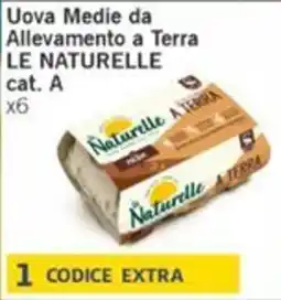 Sidis Uova Medie da Allevamento a Terra LE NATURELLE offerta