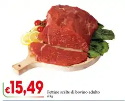 D'Italy Fettine scelte di bovino adulto offerta