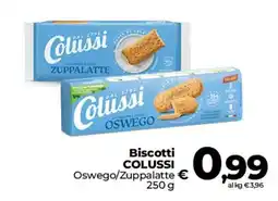 Ipercoop Radenza Biscotti Colussi Oswego/Zuppalatte offerta