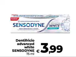 Ipercoop Radenza Dentifricio advanced white Sensodyne offerta