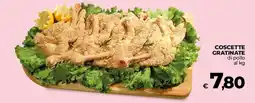 Ipercoop Radenza Coscette gratinate di pollo offerta