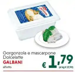 DiMeglio Gorgonzola e mascarpone Dolcelatte Galbani offerta