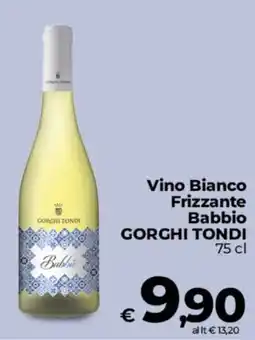 Ipercoop Radenza Vino Bianco Frizzante Babbio GORCHI TONDI offerta
