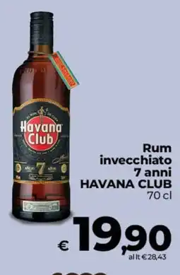 Ipercoop Radenza Rum invecchiato 7 anni Havana Club offerta