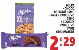 Deco Supermercati Milka XL Cookies Nut offerta