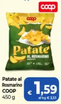 Ipercoop Radenza Patate al Rosmarino COOP offerta