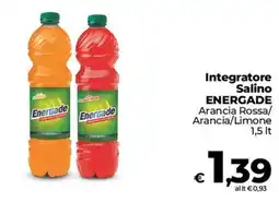 Ipercoop Radenza Integratore Salino ENERGADE offerta
