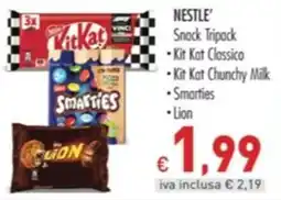 Cash & Carry Grossy Nestlé Snack Tripack offerta