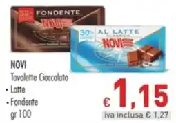 Cash & Carry Grossy NOVI Tavolette Cioccolato offerta