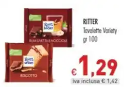 Cash & Carry Grossy Ritter Tavolette Variety offerta
