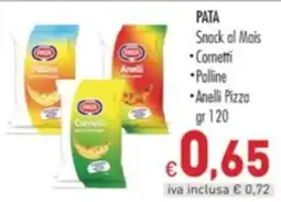 Cash & Carry Grossy Pata Snack al Mais offerta