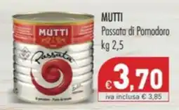 Cash & Carry Grossy Mutti Passata di Pomodoro offerta