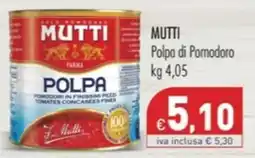 Cash & Carry Grossy Mutti Polpa di Pomodoro offerta