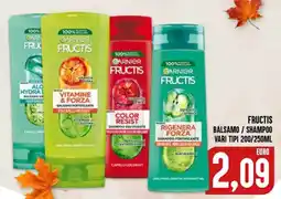 Al Discount Fructis balsamo / shampoo offerta