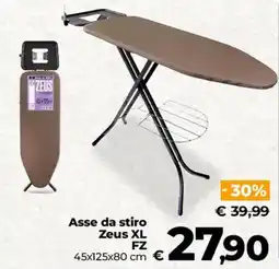 Ipercoop Radenza Asse da stiro Zeus XL FZ offerta