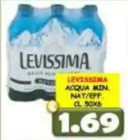 MercADone Levissima acqua minerale naturale offerta