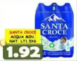 MercADone Santa Croce acqua minerale naturale offerta