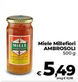 Ipercoop Radenza Miele Millefiori Ambrosoli offerta