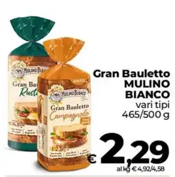 Ipercoop Radenza Gran Bauletto Campagnolo Mulino Bianco offerta