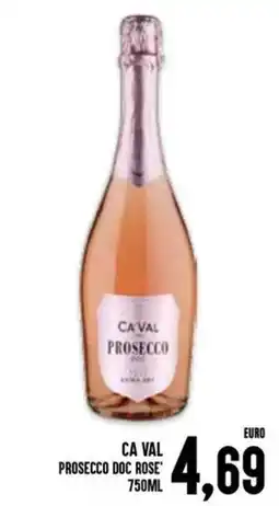 Al Discount Ca Val Prosecco Doc Rose' offerta