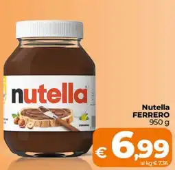 Ipercoop Radenza Nutella Ferrero offerta