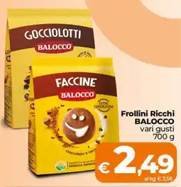 Ipercoop Radenza Frollini Ricchi BALOCCO offerta
