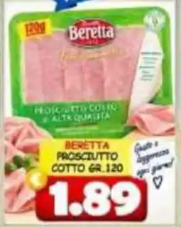 MercADone Beretta prosciutto cotto offerta