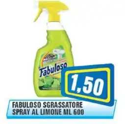 Punto Vigas Fabuloso sgrassatore spray al limone offerta