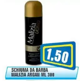 Punto Vigas Schiuma da barba Malizia Argan offerta