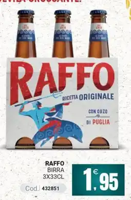 Centro Cash Raffo birra offerta