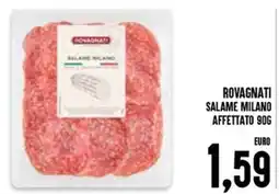Al Discount Rovagnati Salame Milano offerta