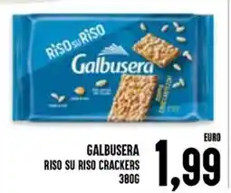 Al Discount Galbusera Riso su Riso Crackers offerta