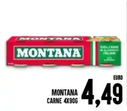 Al Discount Montana carne offerta
