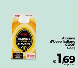 Ipercoop Radenza Albumе d’Uovo Italiano COOP offerta