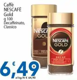 Sidis Caffè NESCAFÉ Gold Decaffeinato offerta