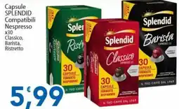 Sidis Capsule Splendid Compatibili Nespresso offerta