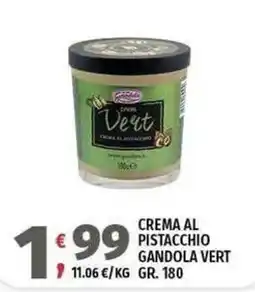 Vivo Supermercati Crema al pistacchio Gandola Vert offerta