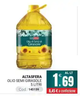 Centro Cash AltaSfera olio semi girasole offerta