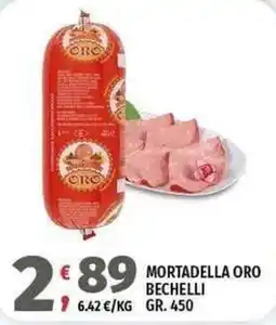 Vivo Supermercati Mortadella Oro Bechelli offerta