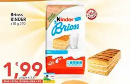 Sidis Kinder Brioss offerta