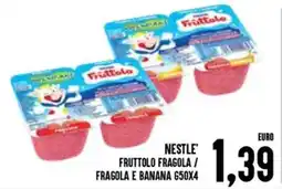 Al Discount Fruttolo fragola / fragola e banana Nestlé offerta