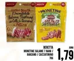 Al Discount Beretta Monetine Salame 7 Nani offerta
