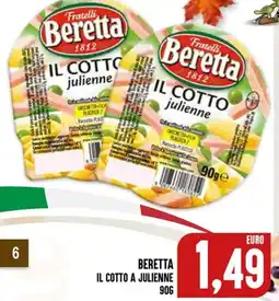 Al Discount Beretta il cotto a julienne offerta