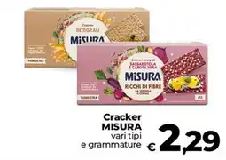 Ipercoop Radenza Cracker Misura offerta