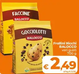 Ipercoop Radenza Frollini Ricchi Balocco offerta