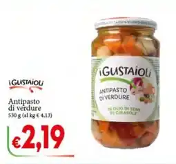 D'Italy i Gustaioli Antipasto di verdure offerta