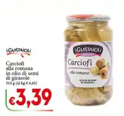 D'Italy i Gustaioli Carciofi alla romana offerta