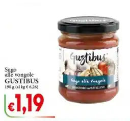 D'Italy Sugo alle vongole Gustibus offerta