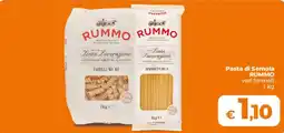 Ipercoop Radenza Pasta di Semola RUMMO offerta